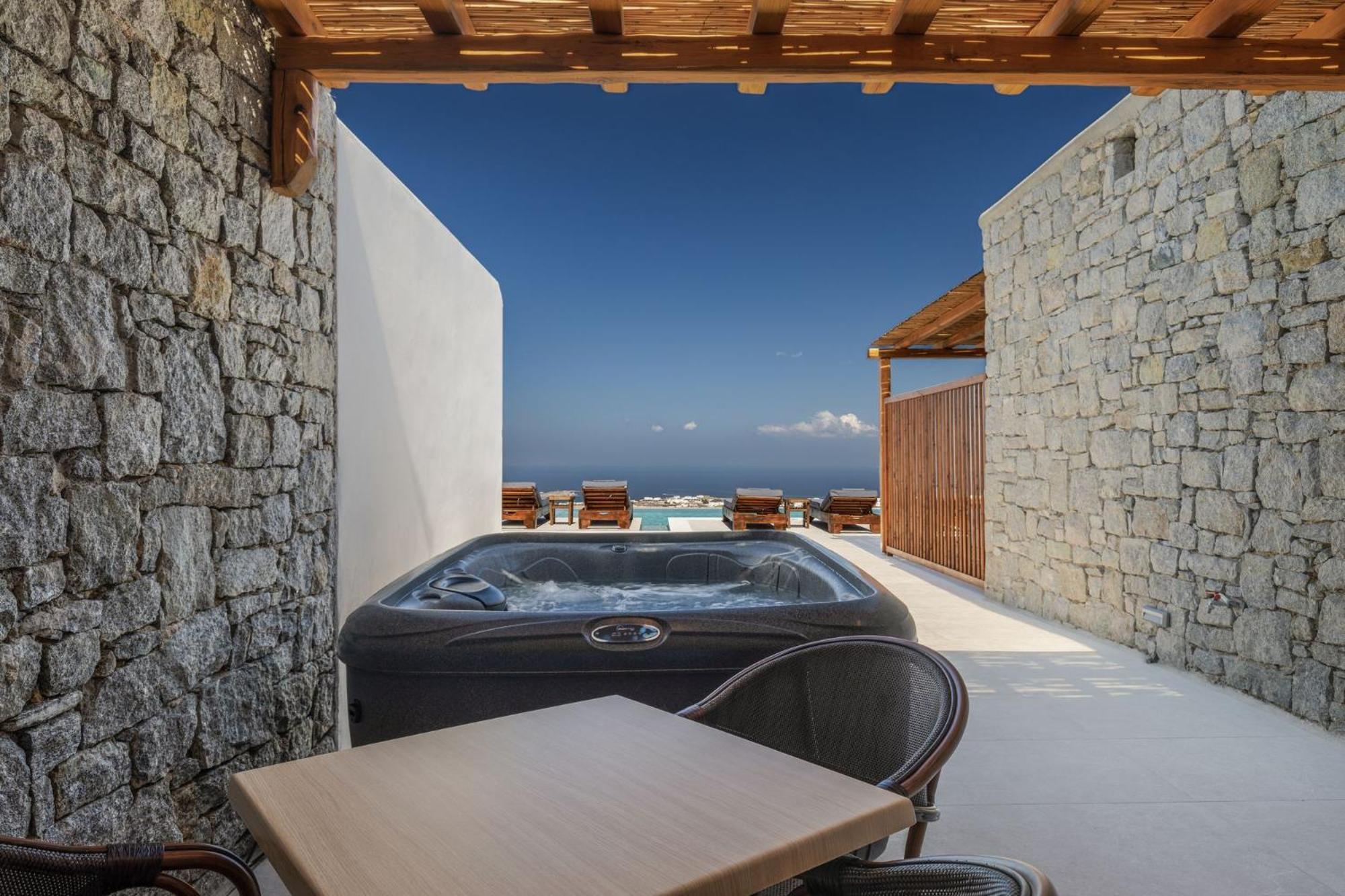 Sunset Hill Suites Mykonos Town Eksteriør bilde